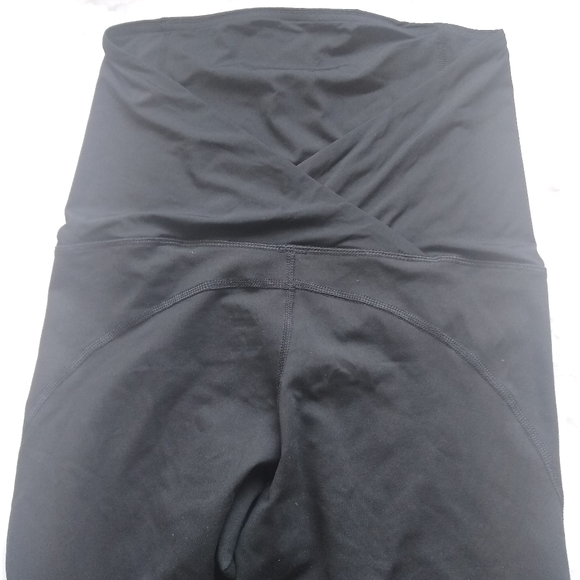 Isabel Maternity Crossover Panel Active Capri - Picture 4 of 6